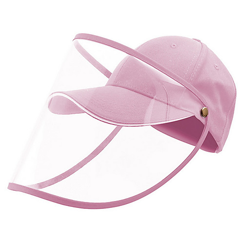 

Unisex Basic Cotton Protective Hat-Solid Colored All Seasons Blushing Pink Red Blue