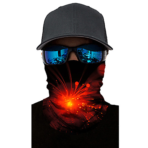 

Neck Gaiter Pollution Protection Quick Dry Ultraviolet Resistant Rainbow Balaclavas Bandana for Adults' Road Cycling Hiking Cycling