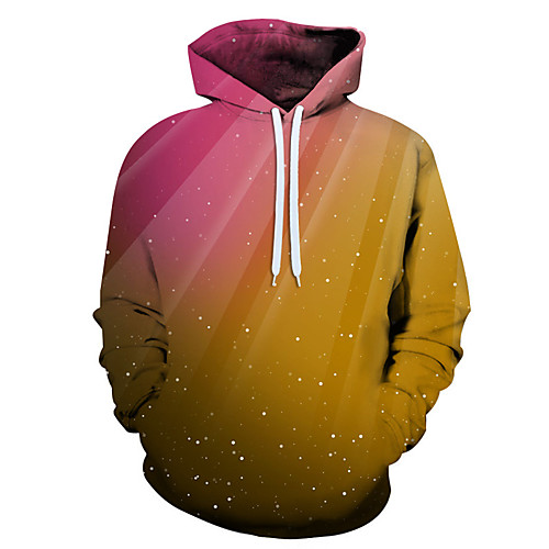 

Men's Hoodie 3D / Cartoon / Character Hooded 3D Print / Casual Rainbow US32 / UK32 / EU40 US34 / UK34 / EU42 US36 / UK36 / EU44 US38 / UK38 / EU46 US40 / UK40 / EU48 US42 / UK42 / EU50 US44 / UK44