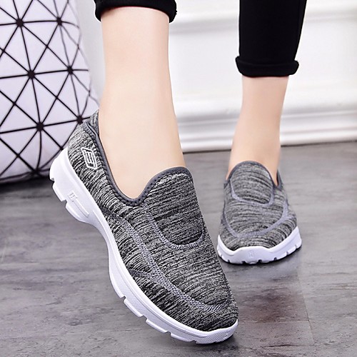 

Women's Sneakers Flat Heel Round Toe PU Spring & Fall / Summer Red / Blue / Black