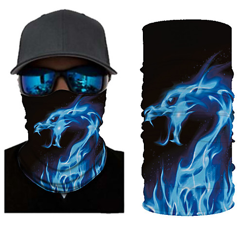 

Neck Gaiter Pollution Protection Quick Dry Ultraviolet Resistant Rainbow Balaclavas Bandana for Adults' Road Cycling Hiking Cycling