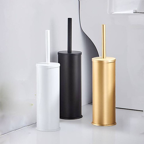 

Toilet Brush Holder Creative Modern Aluminum 1pc - Bathroom Single