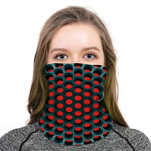 

Men's Active / Basic Infinity Scarf / Mask / Balaclavas - Print / Color Block