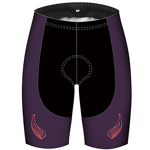 

21Grams Men's Cycling Shorts Spandex Bike Shorts Padded Shorts / Chamois Pants Breathable Quick Dry Sports Solid Color Violet Mountain Bike MTB Road Bike Cycling Clothing Apparel Bike Wear / Stretchy