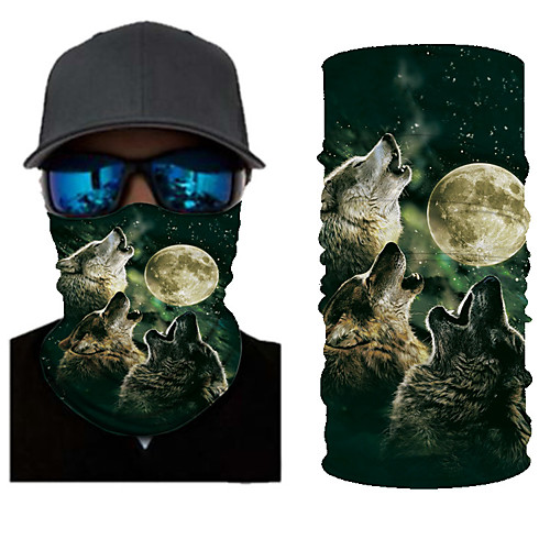 

Neck Gaiter Pollution Protection Quick Dry Ultraviolet Resistant Rainbow Balaclavas Bandana for Adults' Road Cycling Hiking Cycling