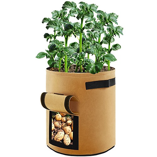 

Non-woven Planting Bag Home Gardening Beauty Planting Bag Environmental Protection Seedling Thickening Balcony Planting Vegetable Bag Garden Flower Pot