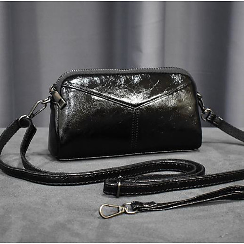 

Women's PU Crossbody Bag Solid Color Earth Yellow / Wine / Dark Green