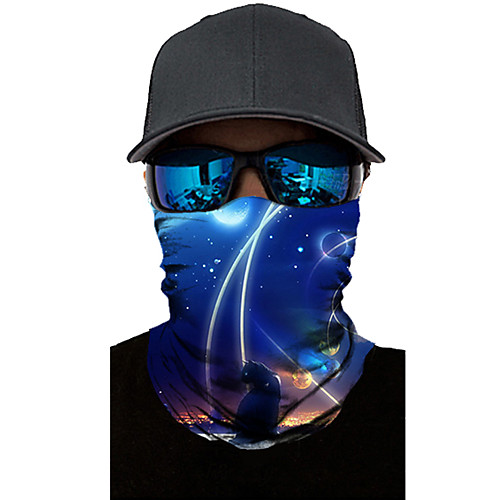 

Neck Gaiter Pollution Protection Quick Dry Ultraviolet Resistant Rainbow Balaclavas Bandana for Adults' Road Cycling Hiking Cycling