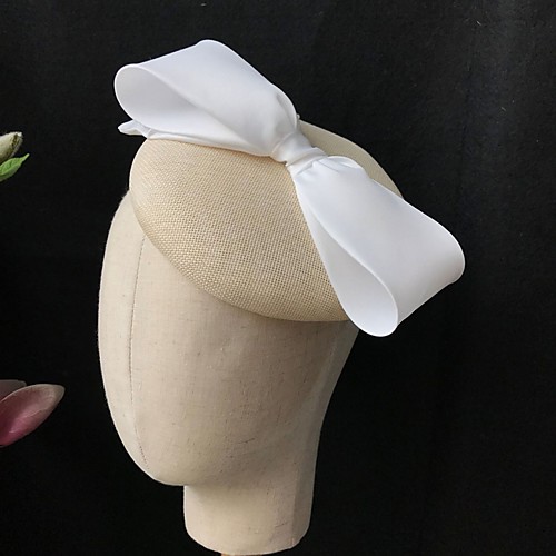 

Polyester Fascinators with Solid 1 Piece Wedding Headpiece