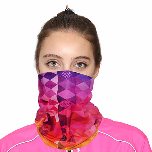 

Women's Bandana Balaclava Neck Gaiter Neck Tube UV Resistant Quick Dry Lightweight Materials Cycling Polyester for Men's Women's Adults / Pollution Protection / Floral Botanical Sunscreen / High Breat