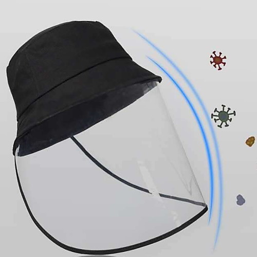 

Women's Basic Polyester Full-face Protective Hat /Summer Outdoor Gardening / Foldable / Beach / Sunscreen Sun Hat Big Brim Cap