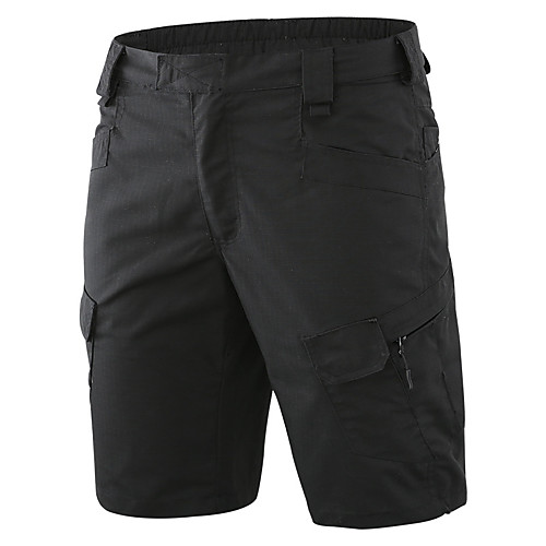 

Men's Hiking Shorts Waterproof Breathable Quick Dry Ventilation Fall Spring Summer Camo / Camouflage Bottoms for Camping / Hiking Hunting Fishing Black Yellow Camouflage S M L XL XXL