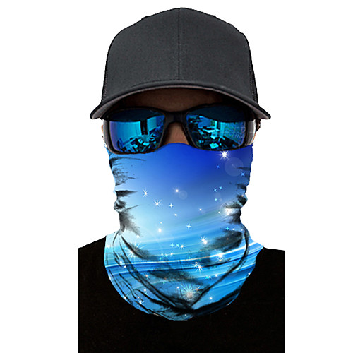 

Neck Gaiter Pollution Protection Quick Dry Ultraviolet Resistant Rainbow Balaclavas Bandana for Adults' Road Cycling Hiking Cycling