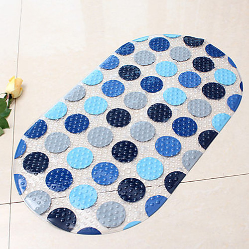 

Mildew Resistant Antibacterial pebble PVC bath mat massage bath tub shower room floor MATS with suction cups