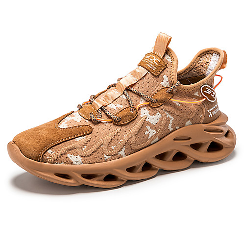 

Men's Tissage Volant Fall / Spring & Summer Trainers / Athletic Shoes Running Shoes / Walking Shoes Breathable Khaki / White / Black