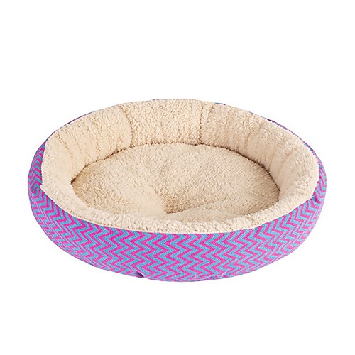 

Mattress Pad Bed Bed Blankets Portable Pet Mats & Pads Fabric Terylene Stripe Purple Yellow