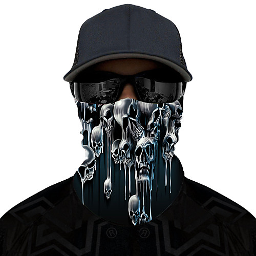 

Neck Gaiter Pollution Protection Quick Dry Ultraviolet Resistant Rainbow Balaclavas Bandana for Adults' Road Cycling Hiking Cycling