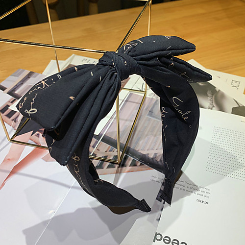 

Double Layer Cloth Hair Accessory with Flower 1 Piece Casual / Daily Wear Headpiece