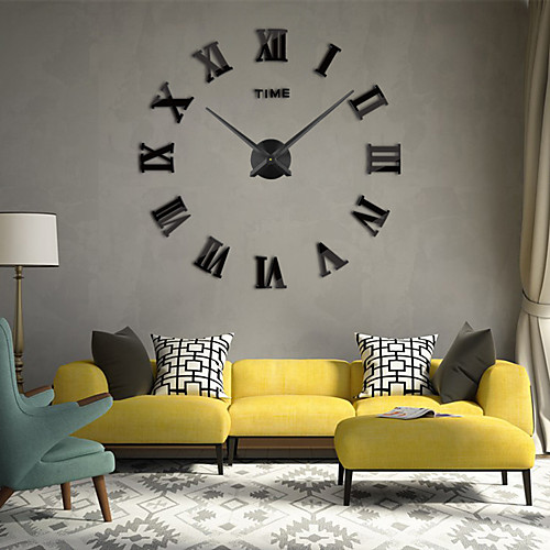 

Modern Contemporary / Fashion Stainless steel Round Classic Theme Indoor Battery Decoration Wall Clock Digital Stainless Steel Yes