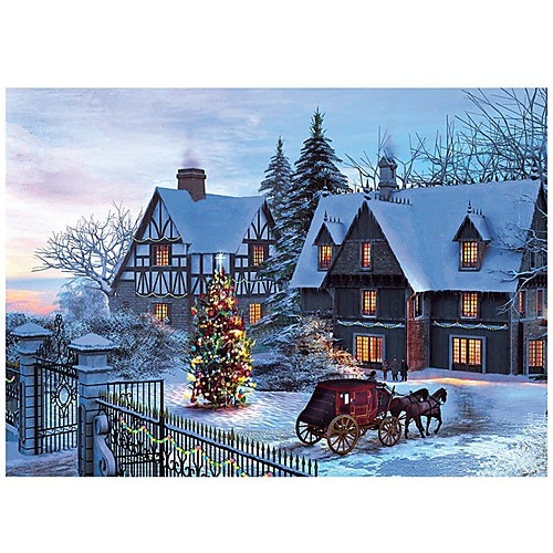 

1000 pcs Famous buildings Jigsaw Puzzle Focus Toy Decompression Toys Parent-Child Interaction Wooden Cartoon Romantic Adults Toy Gift