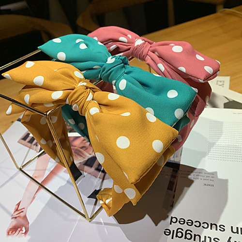 

Double Layer Cloth Hair Accessory with Flower 1 Piece Casual / Daily Wear Headpiece