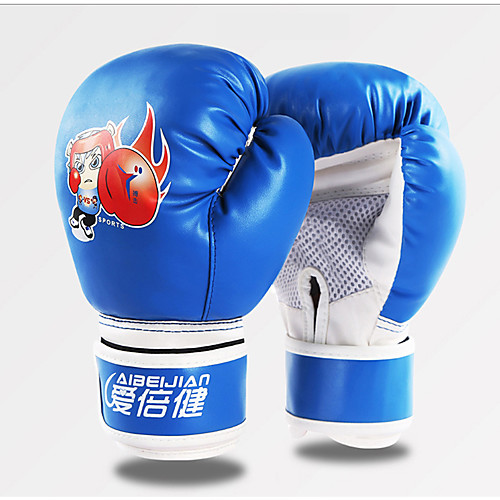 

Boxing Gloves For Martial Arts Muay Thai MMA Kickboxing Full Finger Gloves Durable Shock Absorption Breathable Shockproof Kids Adults Women's Men's - Black Red Blue