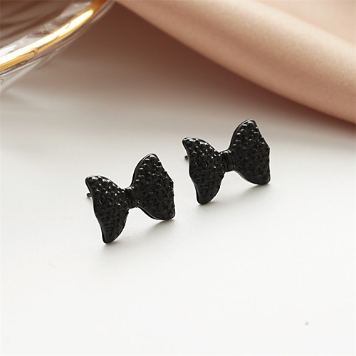 

Women's Earrings Holiday Wedding Birthday Romantic Earrings Jewelry Black For Date Street Festival 1 Pair