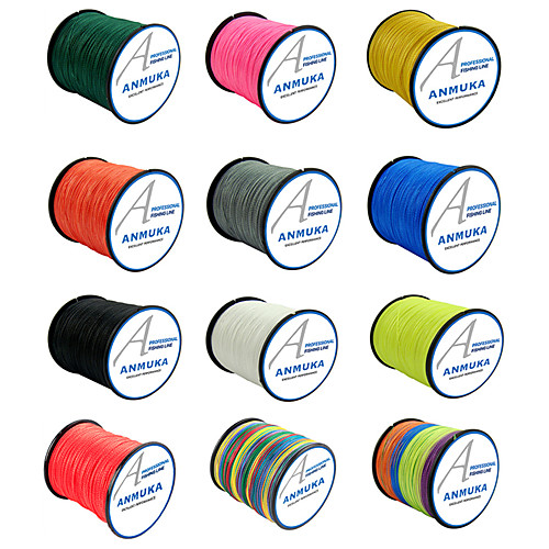 

PE Braided Line / Dyneema / Superline 4 pcs 3 pcs Fishing Line 300M / 330 Yards PE 28LB 25LB 20LB 0.1/0.12/0.14/0.16/0.18/0.2/0.23/0.26/0.28/0.3/0.32/0.32/0.37/0.4/0.45/0.5 mm Sea Fishing Fly Fishing