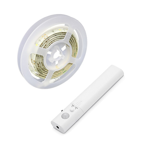 

1m Flexible LED light strips RGB Tiktok Lights 30 LEDs 2835 SMD 10mm 1 set Warm White White Halloween Christmas Waterproof USB Decorative USB Powered