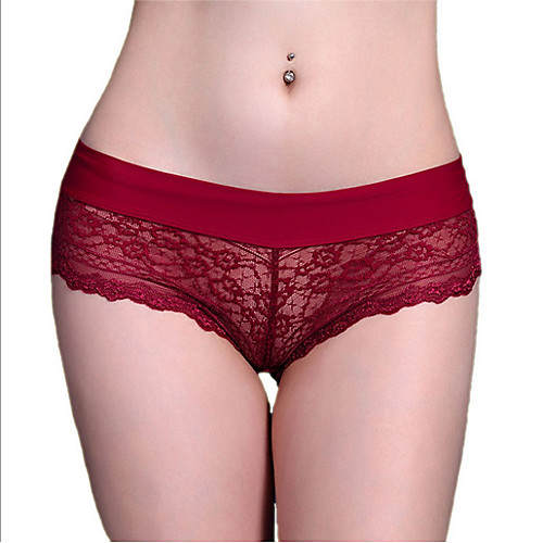 

Men's Basic G-strings & Thongs Panties Mid Waist White Black Blue S M L