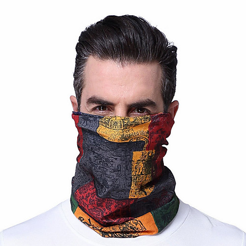 

Men's Basic Square Scarf - Print