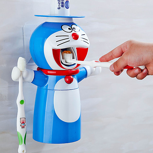 

Punch-free Creative Cartoon Cute Wash Set Children Automatic Toothpaste Toothpaste Squeezer Toothbrush Holder