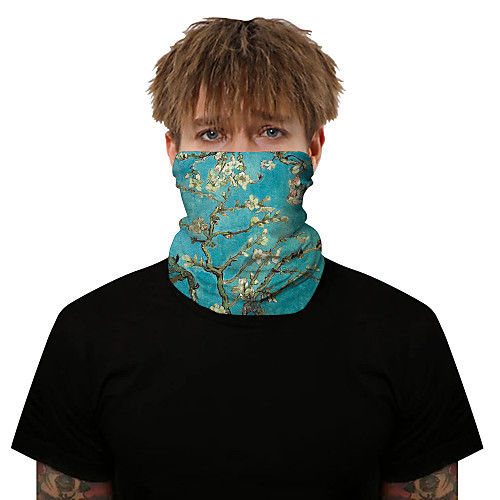 

Neck Gaiter Pollution Protection Quick Dry Ultraviolet Resistant Rainbow Balaclavas Bandana for Adults' Road Cycling Hiking Cycling
