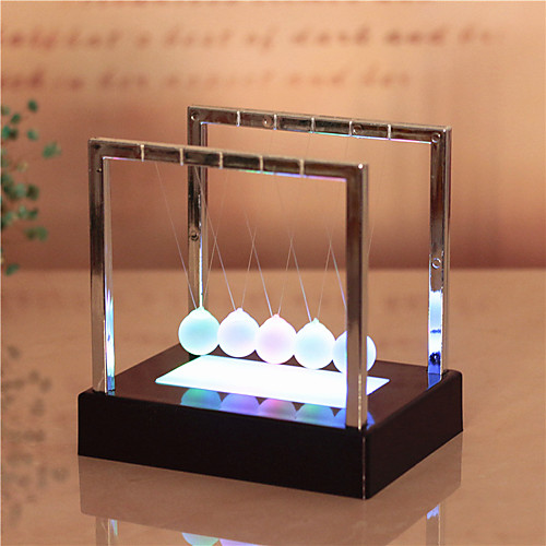 

Kinetic Orbital Newton Cradle Balance Ball Lighting ABS Adults' Toy Gift