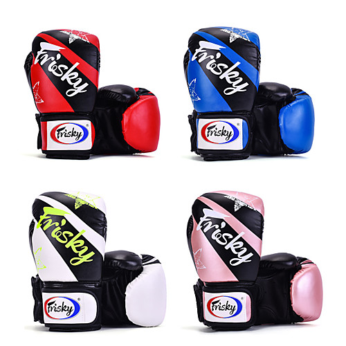 

Boxing Gloves For Martial Arts Muay Thai MMA Kickboxing Durable Shock Absorption Breathable Shockproof Adults Kids Men's Women's - Red black White / Black Bule / Black