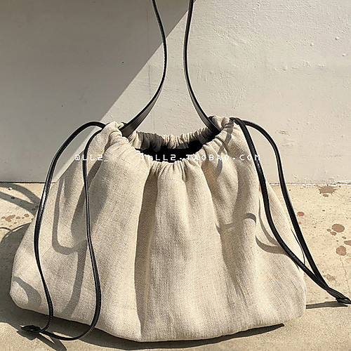

Women's Canvas Tote Solid Color White
