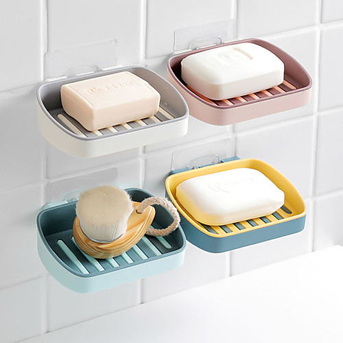 

Drain Soap Holder Bathroom Wall-mounted Soap Box Toilet Punch-free Soap Holder Soap Box Soap Box Holder