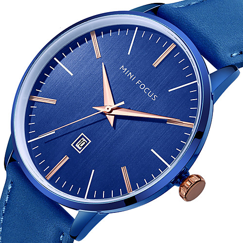 

MINIFOCUS Wrist Watch Men Top Brand Luxury Famous Male Clock Quartz Watch