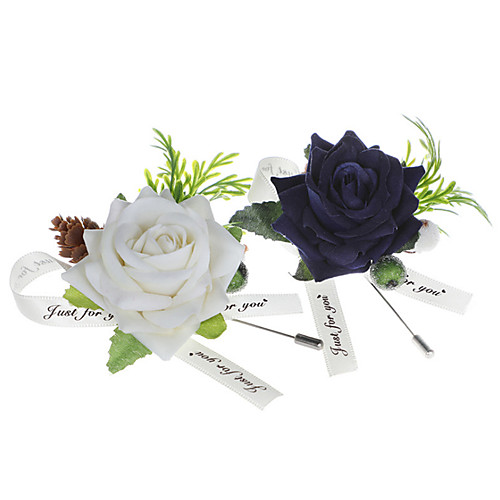 

Wedding Flowers Boutonnieres Wedding / Special Occasion Fabrics 0-10 cm