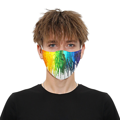 

Grimace False Front Men's Polyester One-Size Rainbow 1pc / pack Adults Sports & Outdoor Daily Basic All Seasons