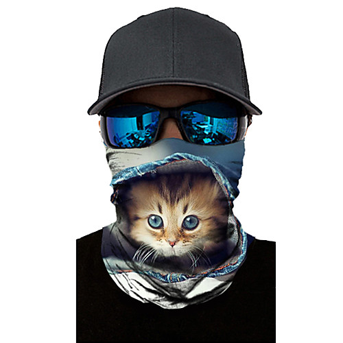 

Neck Gaiter Pollution Protection Quick Dry Ultraviolet Resistant Rainbow Balaclavas Bandana for Adults' Road Cycling Hiking Cycling
