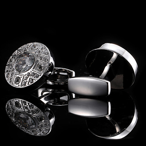 

Cufflinks Fashion Brooch Jewelry Silver For Gift Daily