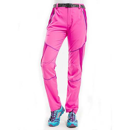 

Women's Hiking Pants Trousers Summer Outdoor UV Resistant Breathable Quick Dry Ultra Light (UL) Pants / Trousers Bottoms Purple Blue Pink Camping / Hiking Hunting Fishing S M L XL XXL