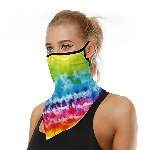 

Men's / Women's 3D Print Triangle Scarf - Print / Color Block