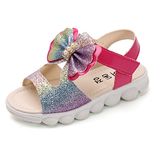 

Girls' Comfort PU Sandals Little Kids(4-7ys) / Big Kids(7years ) White / Red / Pink Summer