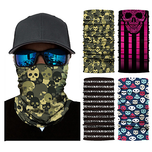 

Neck Gaiter Pollution Protection Quick Dry Ultraviolet Resistant Rainbow Balaclavas Bandana for Adults' Road Cycling Hiking Cycling