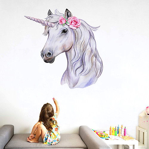 

Landscape / Animals Wall Stickers Animal Wall Stickers Decorative Wall Stickers, PVC Home Decoration Wall Decal Wall / Fridge Decoration 1pc