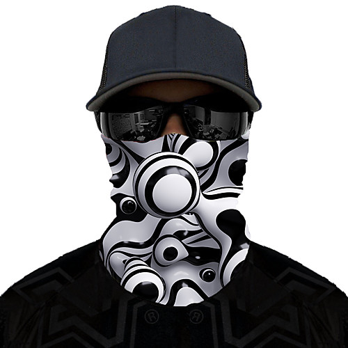 

Neck Gaiter Pollution Protection Quick Dry Ultraviolet Resistant Rainbow Balaclavas Bandana for Adults' Road Cycling Hiking Cycling