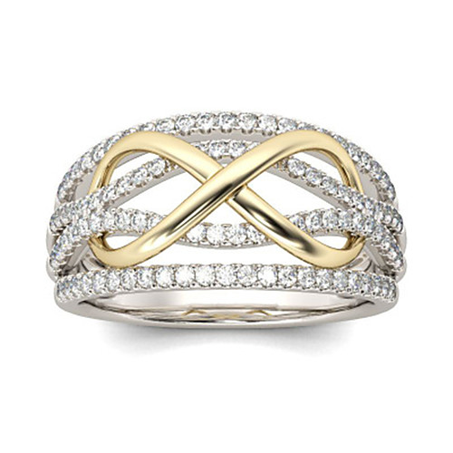 

Women's Ring 1pc Silver Alloy Stylish Wedding Party Jewelry Cute / Gift / Daily / Engagement