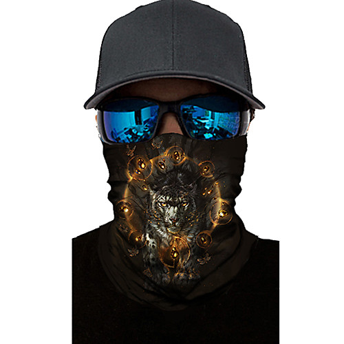 

Neck Gaiter Pollution Protection Quick Dry Ultraviolet Resistant Rainbow Balaclavas Bandana for Adults' Road Cycling Hiking Cycling